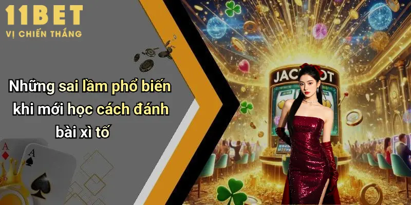 Những sai lầm phổ biến khi mới học cách đánh bài xì tố